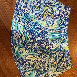 Lilly Pulitzer Madison Skirt/Skort - Blue Crush After Party print